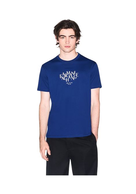 Regular-fit T-shirt in solid-color cotton jersey ARMANI EXCHANGE | T-shirt | XM002782 AF10356UB131